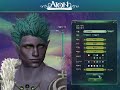 Aion - Asmodian character creation (close-up)
