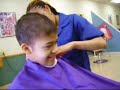 The Colby Chronicles: HAIRCUT  autism