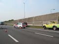 ongeluk op de A1 richting maastrich