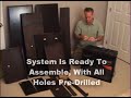 Magic Flame Electric Fireplace Product Assembly Video