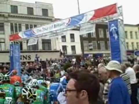 Tour of Britain 2009 - Darlington Stage Video