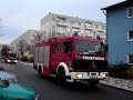 Feuerwehr-Einsatz in Schwerin