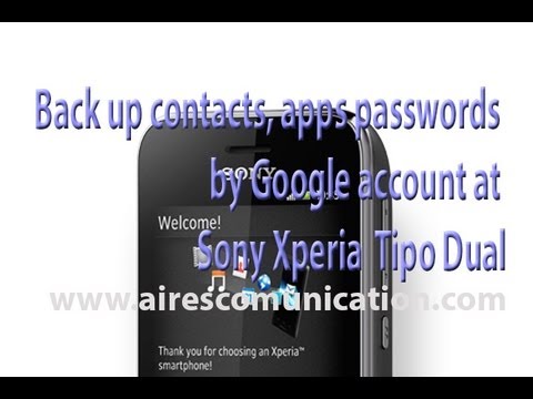 how to link contacts to facebook on xperia s