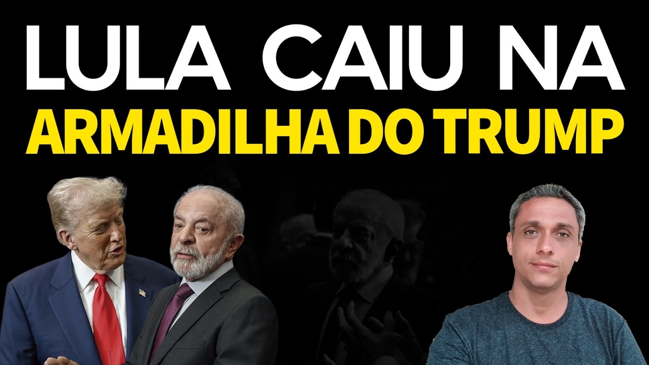 LULA caiu na armadilha do TRUMP - Reunião entre LADRÃO e TRUMP será interessante