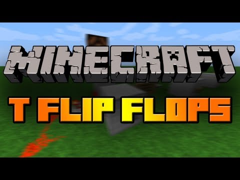 how to make a jk flip flop in minecraft