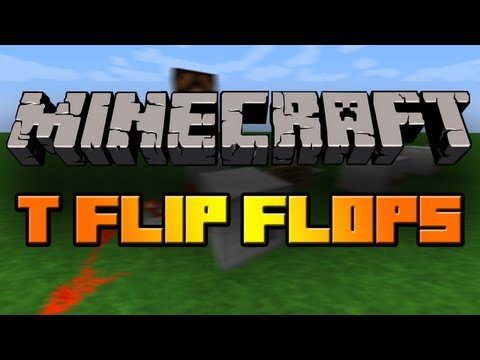 how to make a jk flip flop in minecraft