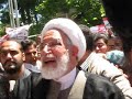 فيلم شكستن درب اصلي دانشگاه پلي تكنيك براي حضور مهدي كروبي در دانشگاه