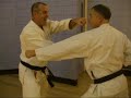 alan keegan 5th dan & shelly robbins 2nd dan. perform gekisai gi. 

this is a 2 man gi (sequence) from the goju kata gekisai dai ichi.

it is used as a training aid to improve basic blocking and striking while moving in a pre-arranged sequence.

performed at the grovehill dojo, hemel hempstead. see our website: www.goju.co.uk or www.combatconcepts.co.uk.