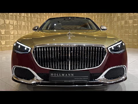 2024 Mercedes-Maybach S680 +Sound! The LAST V12 Mercedes! Interior Exterior Review