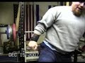 405, 455, 505, 475 Reverse Band Bench Press(Raw) 12-15-07