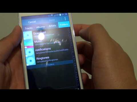 how to set galaxy y ringtone
