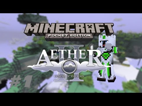 how to go to the aether in minecraft pe