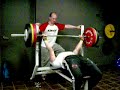 Bänkpress 3x150 kg RAW