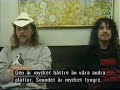 Metallica Swedish TV (musikbyr�n)