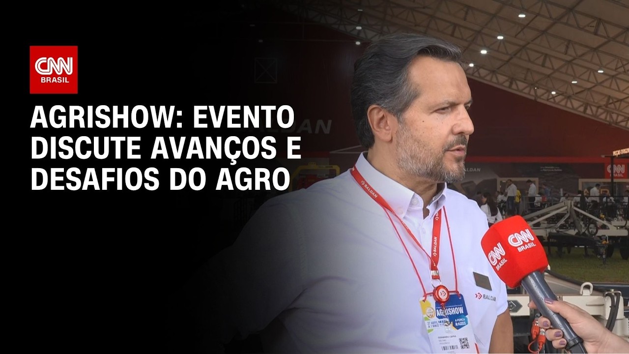 Agrishow: CEO da Baldan fala sobre desafios do agro | CNN NOVO DIA