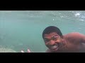 Swimming with dolphins in Mauritius, 20/09/08