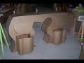 une coiffeuse en carton une coiffeuse en carton