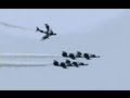 Black Diamond Jet Team - 4 L-39s + MIG-17 At Fort Lauderdale Beach, 2012 Black Diamond Jet Team - 4 L-39s + MIG-17 At Fort Lauderdale Beach, 2012