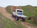 Lou's camp - Landcruiser HZJ79 hill climb, 4wd awsome!