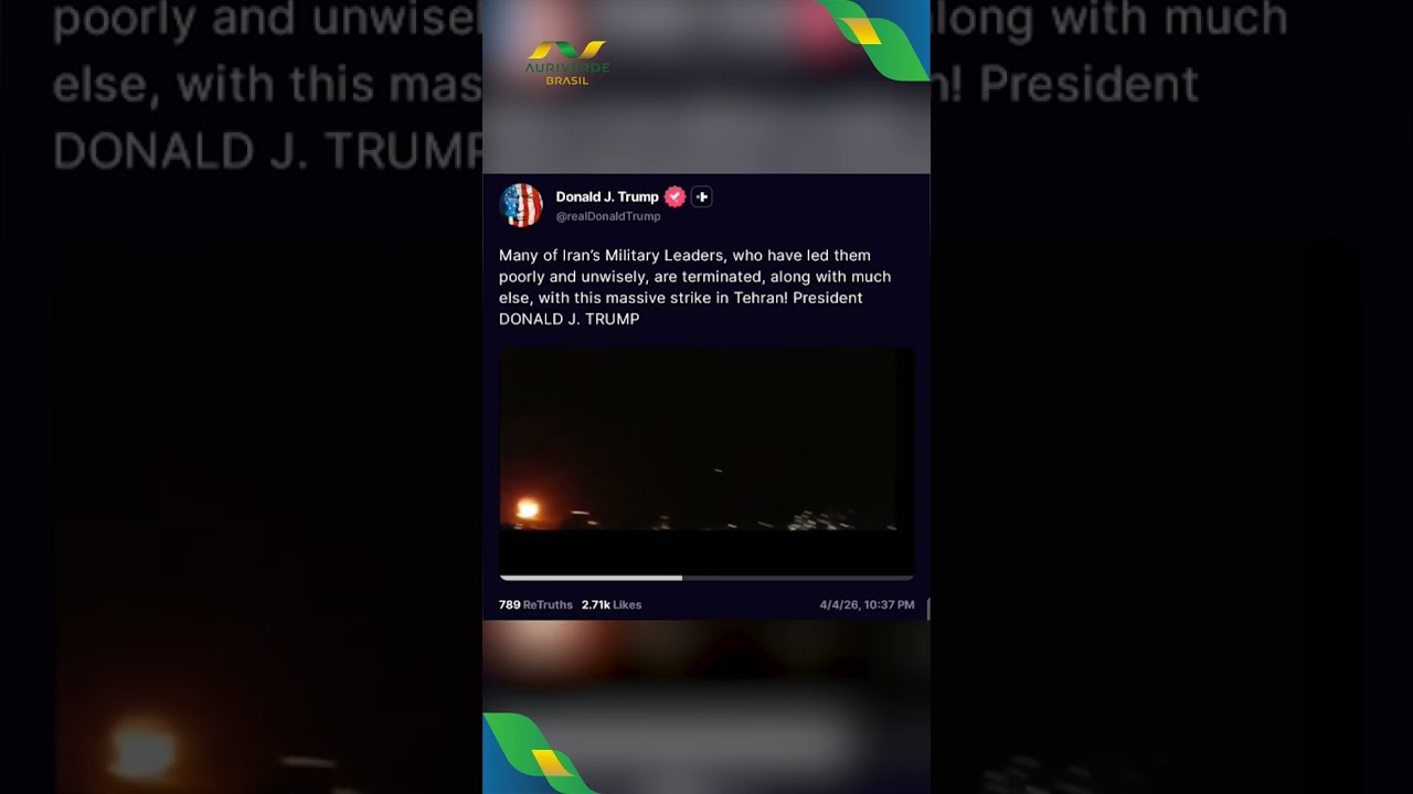 Explosões em Teerã: Trump afirma mortes de líderes