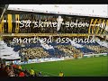 AIK gnaget Å vi e aik vi e gnaget råsunda black army sång norra stå allsvenskan aik tifo sweden sverige football fotboll aik