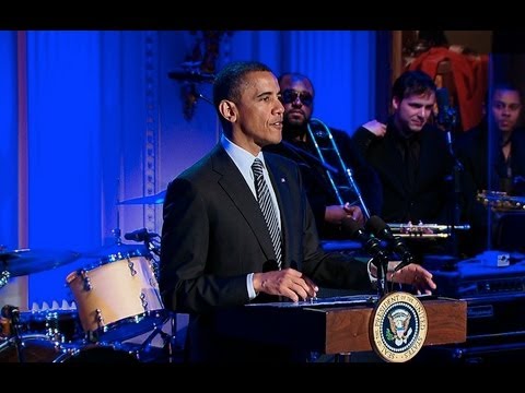 soul music - President Obama welcomes music legends and contemporary artists to the White House for a celebration of Memphis Soul music. April 9, 2013.