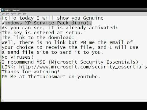 how to crack windows xp activation