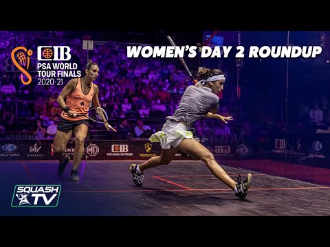 Squash: CIB PSA World Tour Finals 2020-21 - Women's Day 2 RoundUp