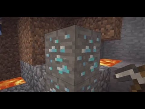 how to harvest iron in minecraft pe