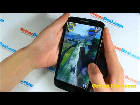 Galaxy Note 3 Clone-N9589 5.8 Inch MTK6589 Quad Core Android 4.2.1 Cell Phone-Playing 3D Game