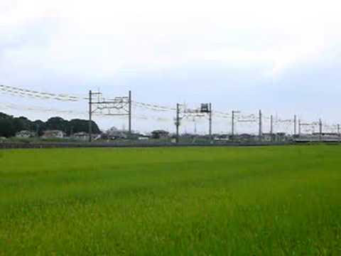 東京メトロ03系と東武200系（2008年8月撮影）