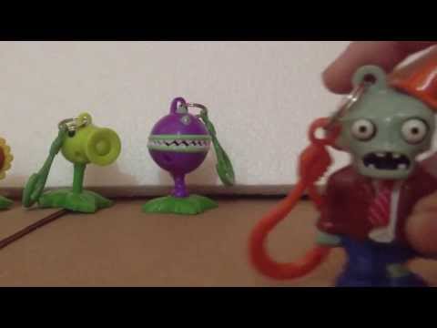 plantas contra zombies - Minireview Los 8 llaveros de Plantas vs Zombies.