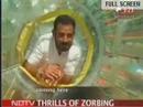 Tourists thrilled by Zorbing in J&K Tourists thrilled by Zorbing in J&K