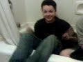 Lindsey and Austin drunken hotel bathtub