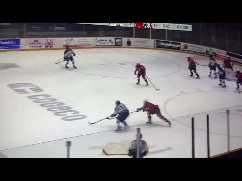 He shoots, he scores against U18AAA North Bay!