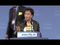 ao Bundesparteitag der FDP in Frankfurt am Main