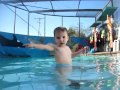 swimming like a big boy