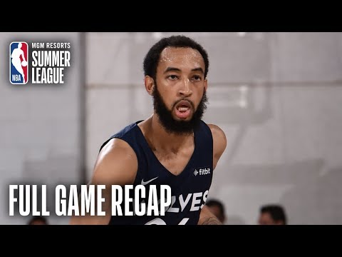 Video: TIMBERWOLVES vs HEAT | MIN Completes 20-Point Comeback | MGM Resorts NBA Summer League