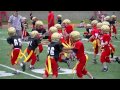 7 year old Jonathan "Thunder" Bedard football player "Mini-Rouge et or"