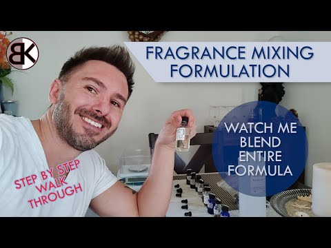 LIVE Fragrance Mixing Demo Formula: Men's Autumn Amber EDP