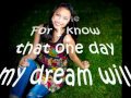 Thia Megia One Day Video and Lyrics