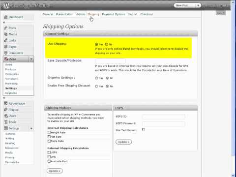 WordPress WP eCommerce Plugin – Before you Start