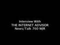 YouTube - Interview: The Internet Advisor News 760 WJR, part 2