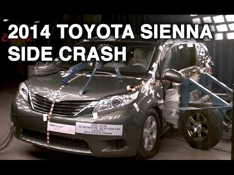 Toyota Sienna 2014 - Side Crash Test 