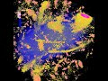 Volume visualization of dark matter simulation Volume visualization of dark matter simulation