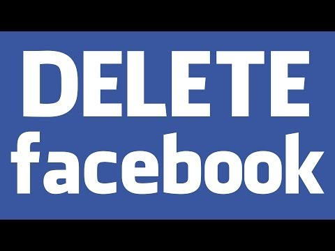 how to delete account on facebook