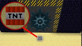 Landmine Outside Our Vault Door Minecraft War 101 Minecraftvideos Tv