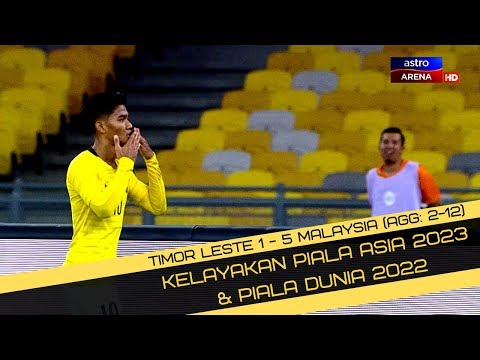 Timor Leste lwn Malaysia | 1-5 (Agg: 2-12) | Kelay...
