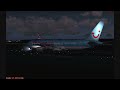 Thomsonfly 767-300ER manchester landing