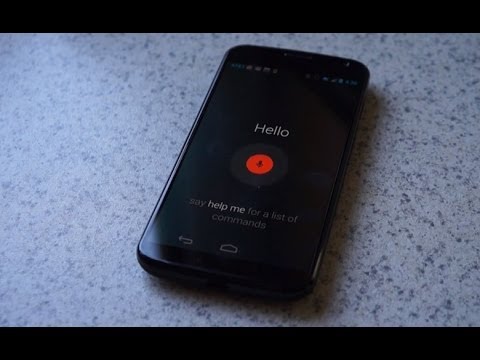 how to use moto x voice control